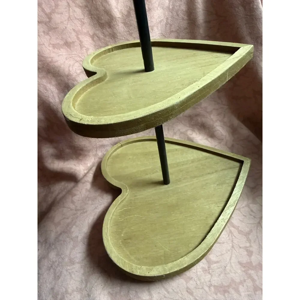 Hobby Lobby Valentine’s Day heart tier wood decor